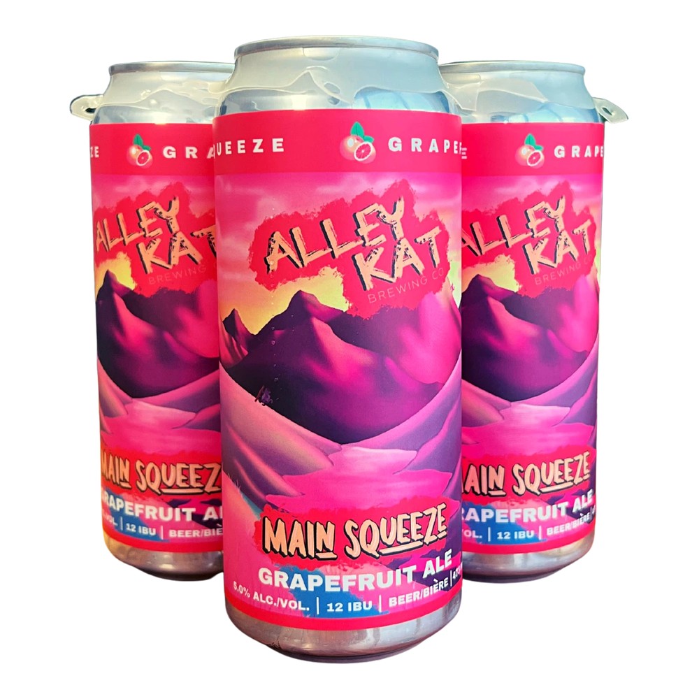 Alley Kat Main Squeeze Grapefruit Ale 4 x 473 mL