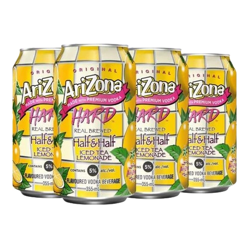 Arizona Hard Half & Half 6 x 355 mL Cans
