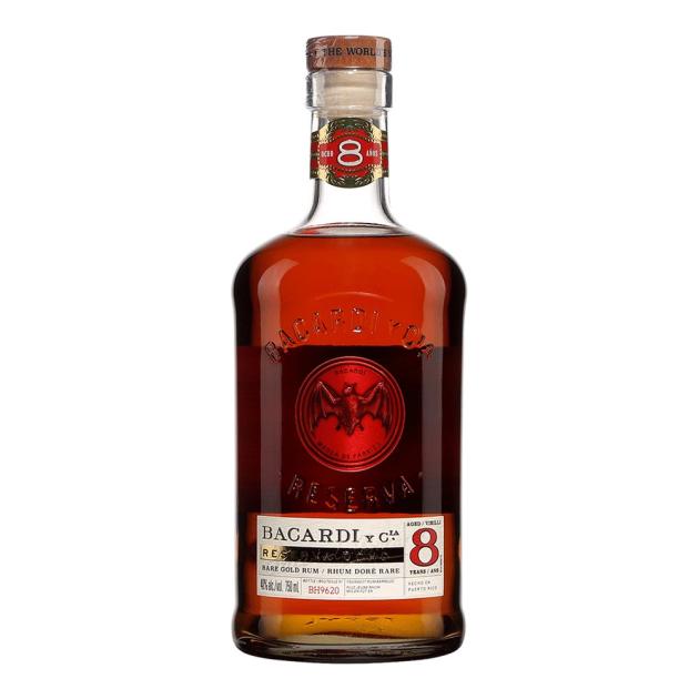 Bacardi 8 Year Old Reserva Rum 750 mL