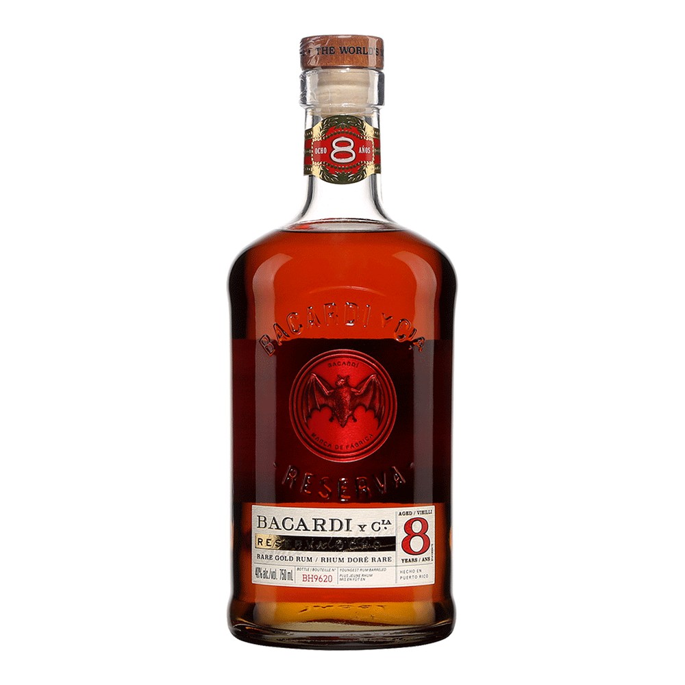 Bacardi 8 Year Old Reserva Rum 750 mL