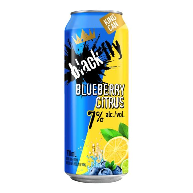 Black Fly Vodka Blueberry Citrus 710 mL Can