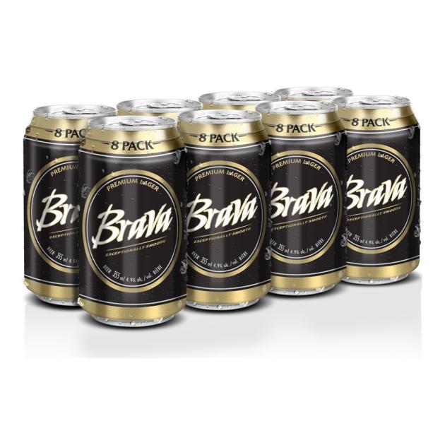 Brava 8 x 355 mL Cans