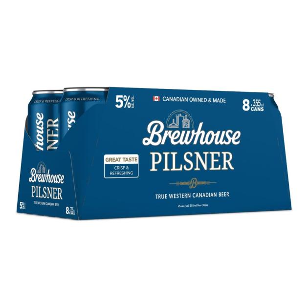 Brewhouse Pilsner 8 x 355 mL Cans
