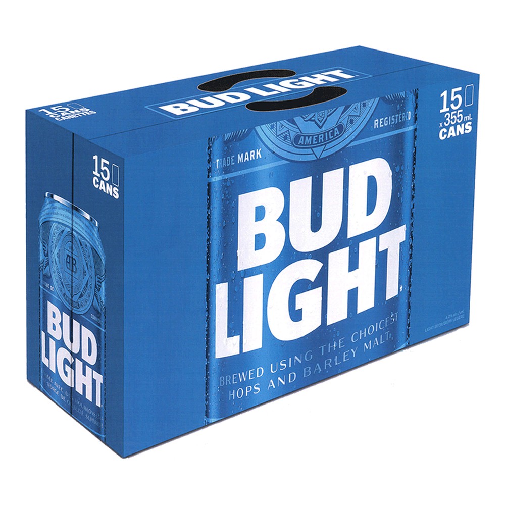 Bud Light 15 x 355 mL Cans