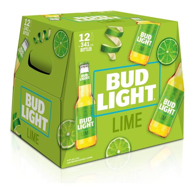 Bud Light Lime 12 x 341 mL Bottles