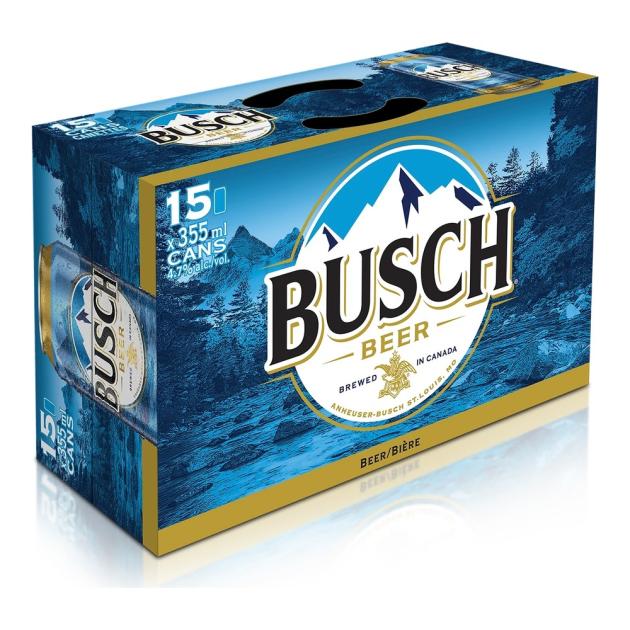 Busch 15 x 355 mL Cans