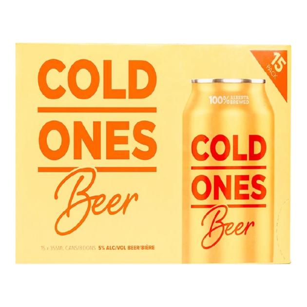 Cold Ones Beer 15 x 355mL Cans