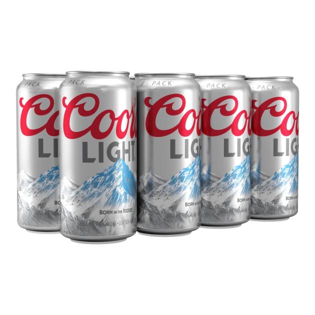 Coors Light 8 x 355 mL Cans