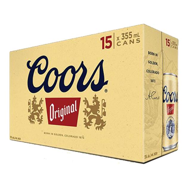 Coors Original 15 x 355 mL Cans