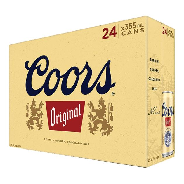 Coors Original 24 x 355 mL Cans