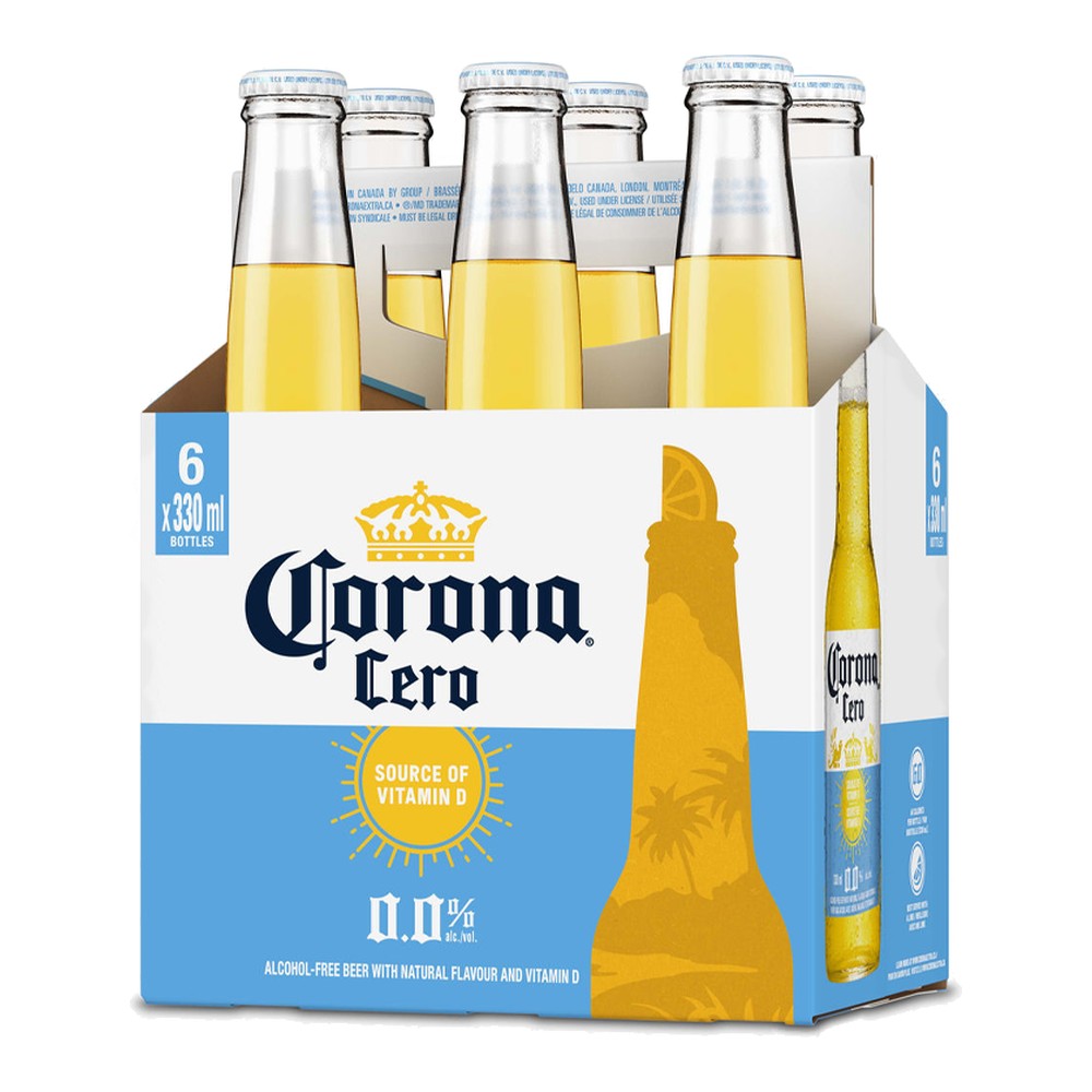 Corona Cero 0.0 6 x 330 mL Bottles