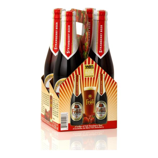 Fruli Strawberry Ale 4 x 330 mL Bottles