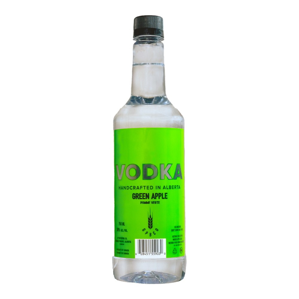 GP Brewing Green Apple Vodka 750mL