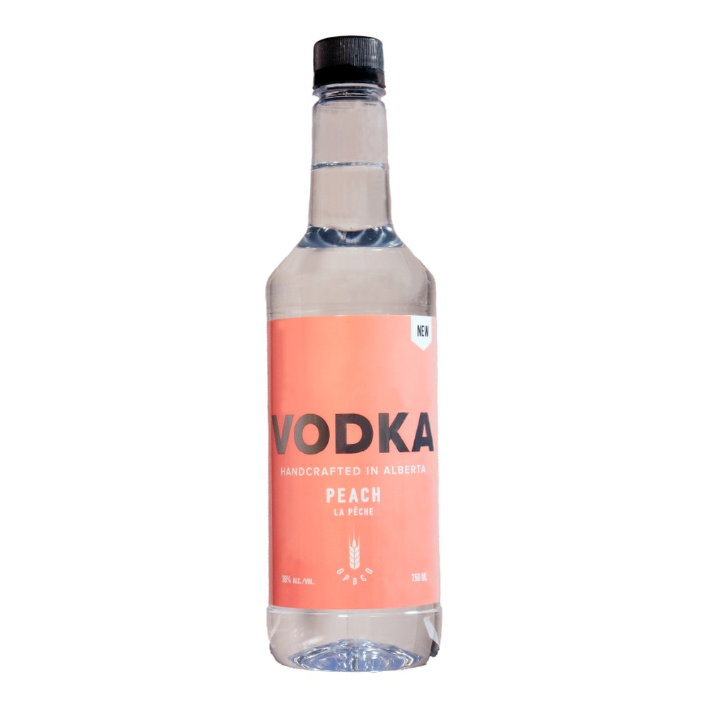 GP Brewing Peach Vodka 750mL