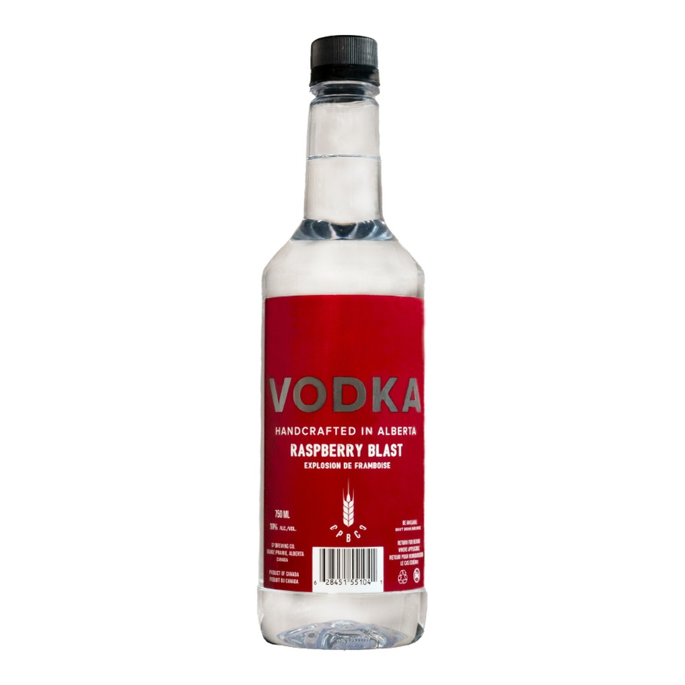 GP Brewing Raspberry Blast Vodka 750mL