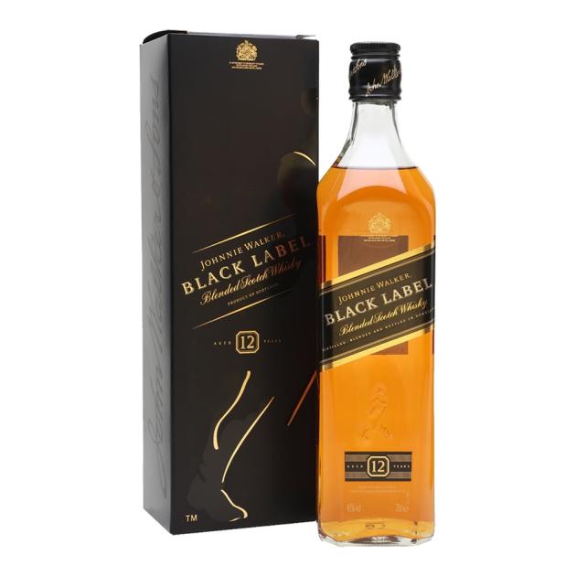 Johnnie Walker 'Black Label' Blended Scotch Whisky 750 mL