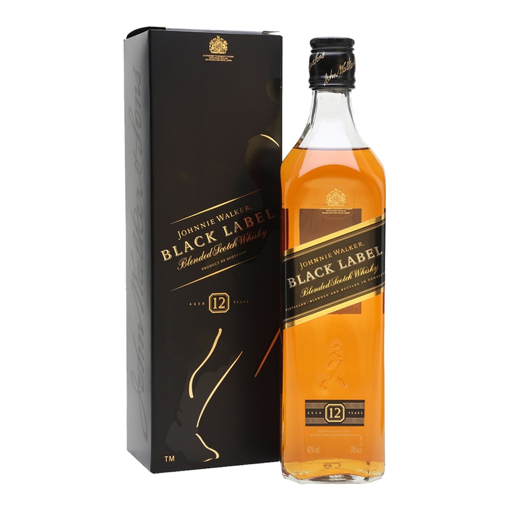 Johnnie Walker 'Black Label' Blended Scotch Whisky 750 mL