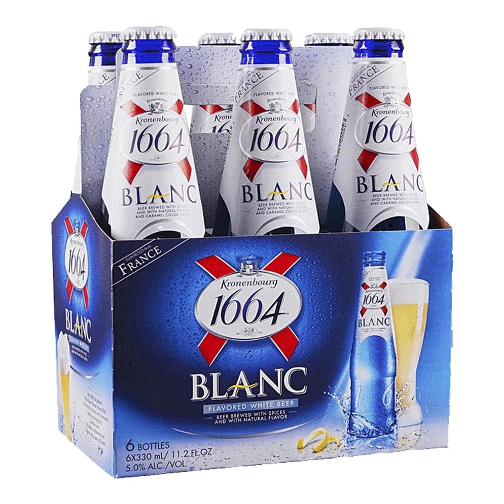 Kronenbourg 1664 Blanc 6 x 330 mL Bottles