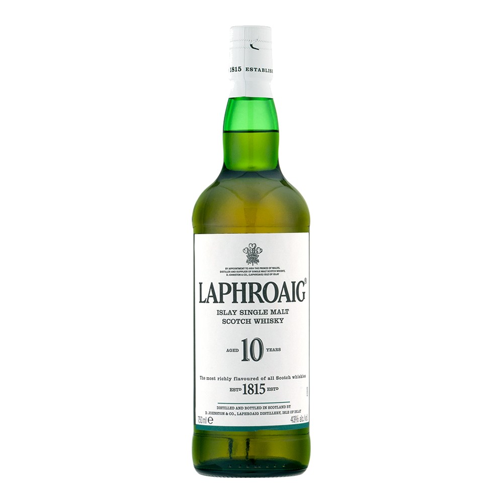 Laphroaig 10 Year Old Malt Whisky 750 mL