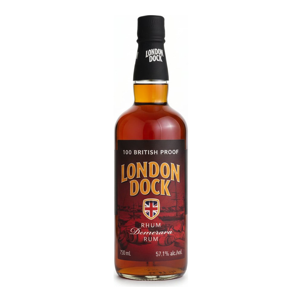 London Dock Proof Rum 750ml