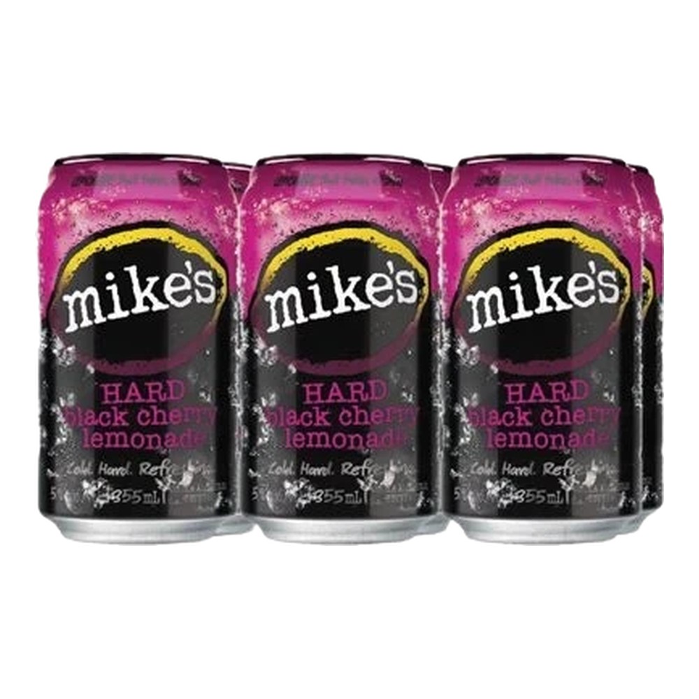 Mikes Hard Black Cherry Lemonade 6 x 355 mL Cans
