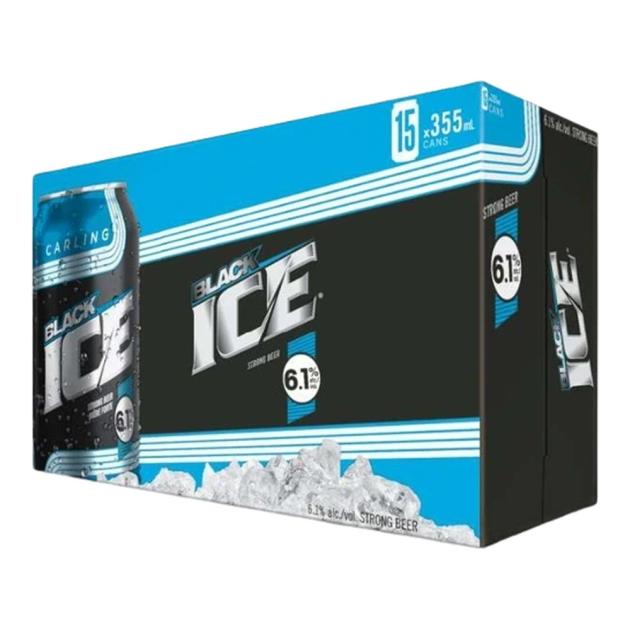 Molson Black Ice 15 x 355 mL Cans