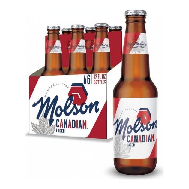 Molson Canadian 341mL Bottle