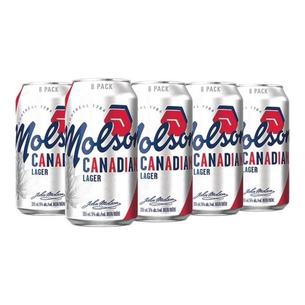 Molson Canadian 8 x 355 mL Cans