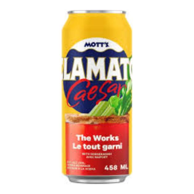 Mott's Clamato Caeser Works 458 mL