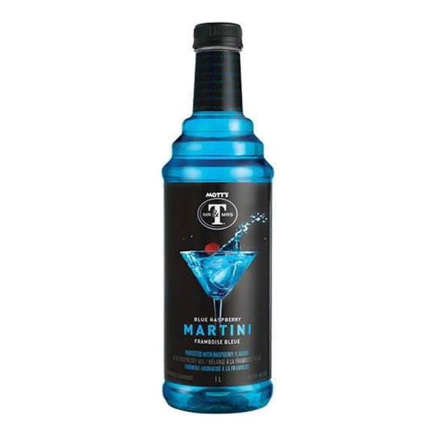 Mott's Mr & Mrs T Blue Raspberry Martini Mix 1L