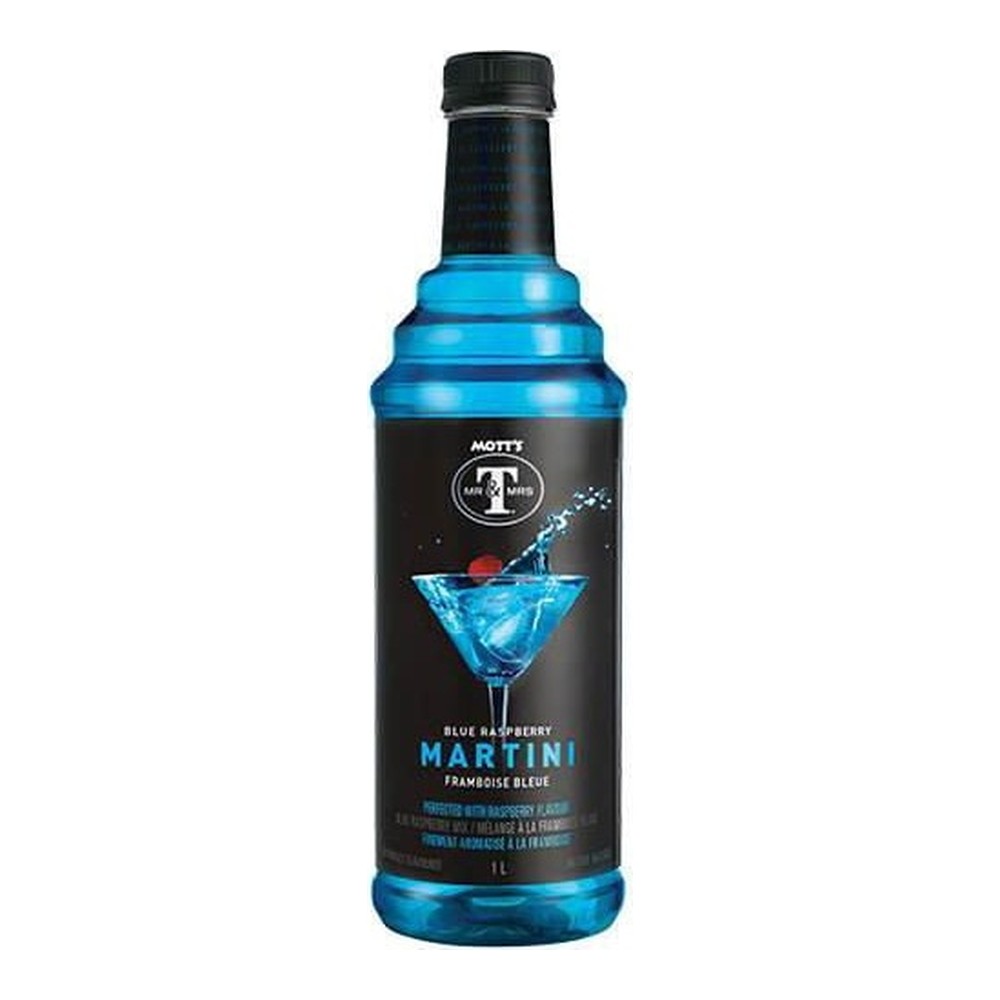 Mott's Mr & Mrs T Blue Raspberry Martini Mix 1L