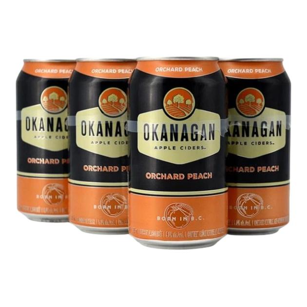Okanagan Cider Peach 6 x 355 mL