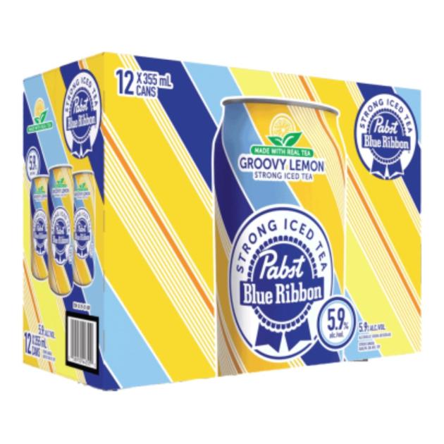 Pabst Strong Iced Tea 12 x 355 mL Cans