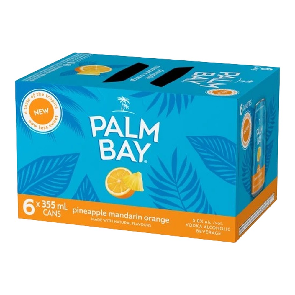 Palm Bay Pineapple Mandarin Orange 6 x 355 mL
