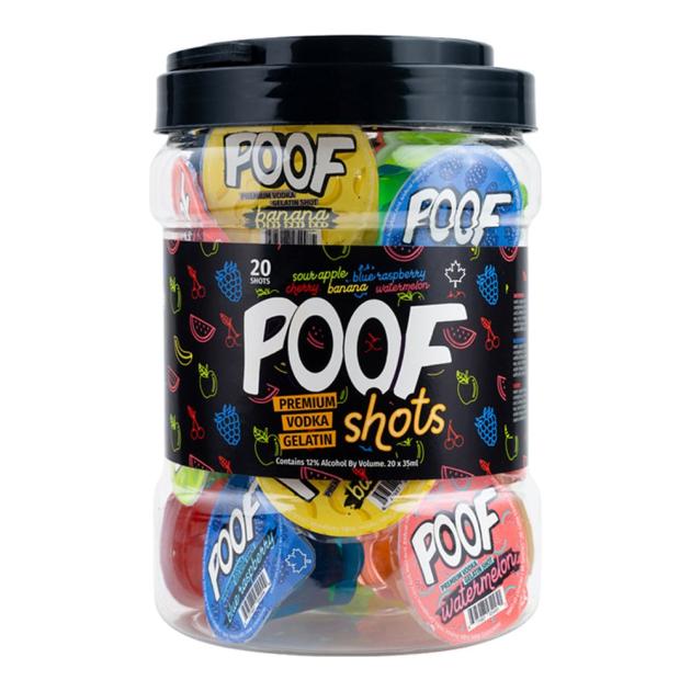 Poofshots Vodka Jelly Shot 35ml