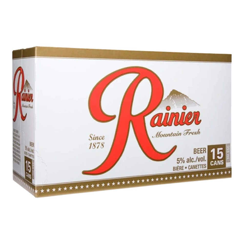 Rainier 15 x 355 mL Cans