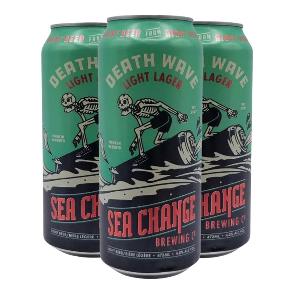 Sea Change Death Wave Mexican Lager 4 x 473 mL