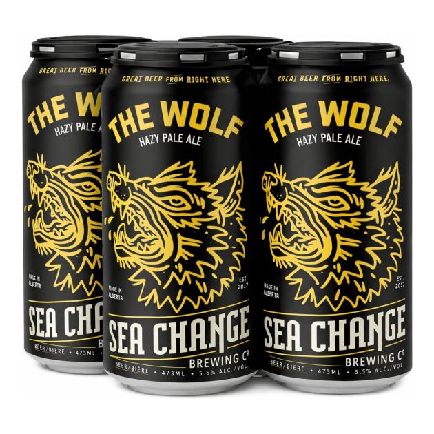 Sea Change The Wolf Hazy Pale Ale 4 x 473 mL Cans