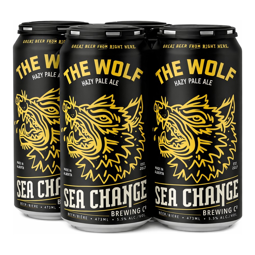 Sea Change The Wolf Hazy Pale Ale 4 x 473 mL Cans