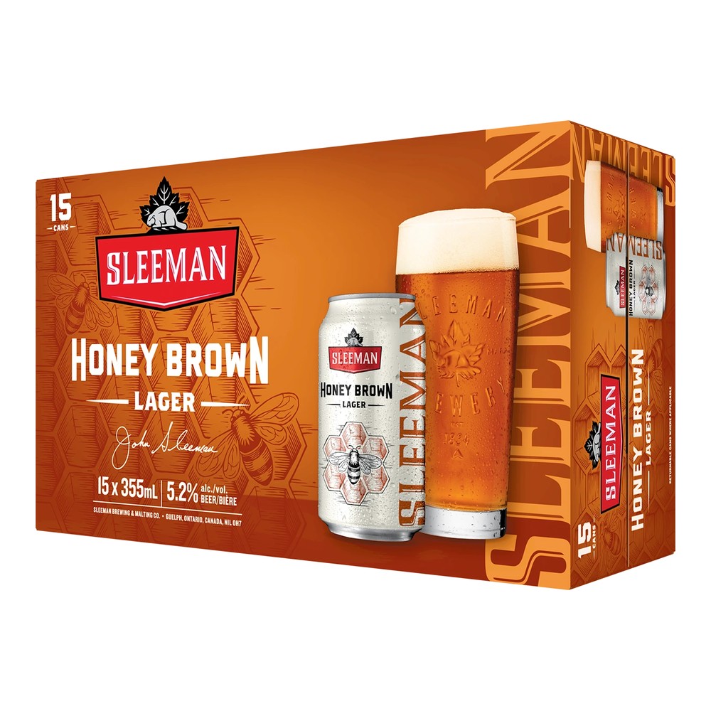 Sleeman Honey Brown Lager 15-Pack