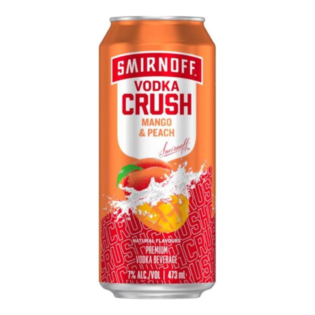 Smirnoff Crush Mango & Peach 473 mL