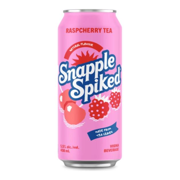 Snapple Spiked Tea Raspcherry 458 mL