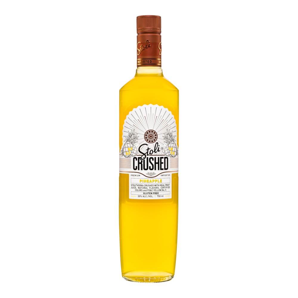 Stoli Crushed Pineapple Vodka 750ml