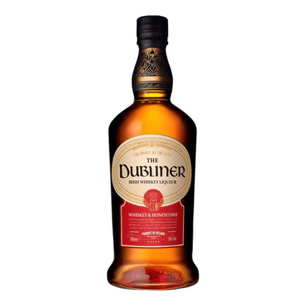 The Dubliner Irish Whiskey & Honeycomb Liqueur 750ml