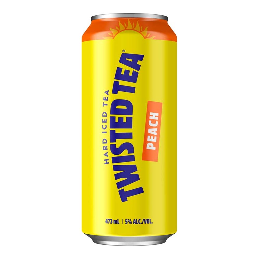 Twisted Tea Peach 473 mL Can