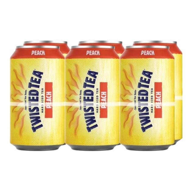 Twisted Tea Peach 6 x 355 mL