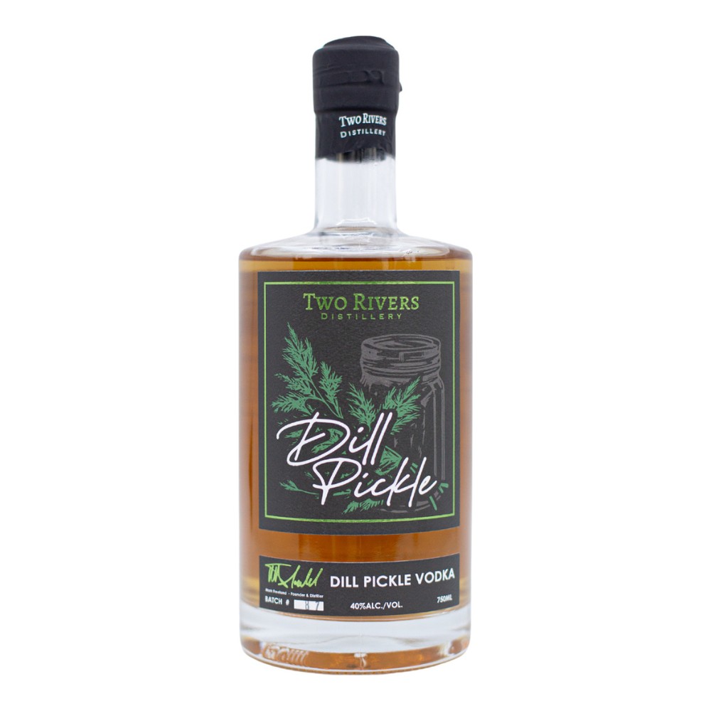 Two Rivers Dill Pickle Vodka 750 mL