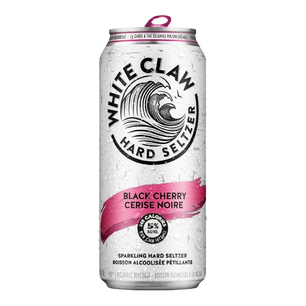 White Claw Hard Seltzer Black Cherry 473 mL