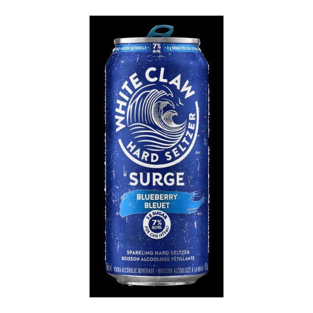 White Claw Hard Seltzer Surge Blueberry 473 mL