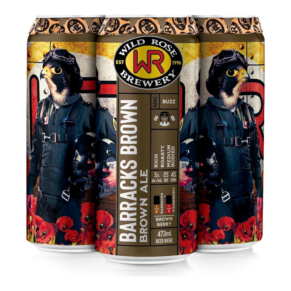 Wild Rose Barracks Brown Ale 4-Pack